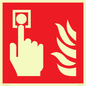 FV343: fire alarm call point symbol only