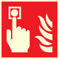 FV343: fire alarm call point symbol only