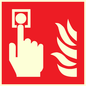 FV343: fire alarm call point symbol only