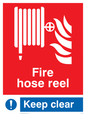 FV349: fire hose reel keep clear