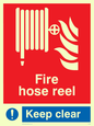 FV349: fire hose reel keep clear