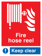 FV349: fire hose reel keep clear