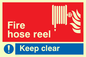 FV349: fire hose reel keep clear