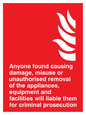 FV358: Damage or misuse to fire equip