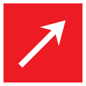 FV361: Diagonal fire equipment arrow