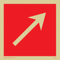 FV361: Diagonal fire equipment arrow