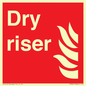 FV366: Dry riser sign