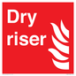 FV366: Dry riser sign