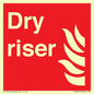 FV366: Dry riser sign