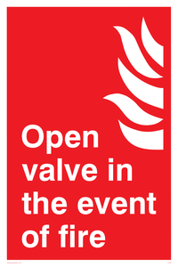 FV368: open valve in the event of fire