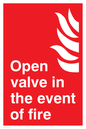 FV368: open valve in the event of fire