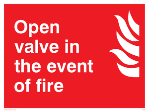 FV368: open valve in the event of fire