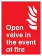 FV368: open valve in the event of fire