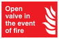 FV368: open valve in the event of fire