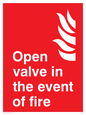 FV368: open valve in the event of fire