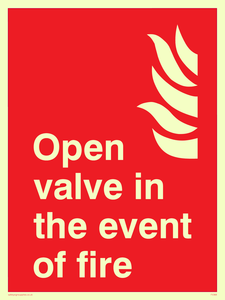 FV368: open valve in the event of fire