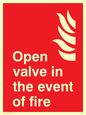 FV368: open valve in the event of fire