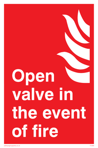 FV368: open valve in the event of fire