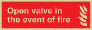 FV368: open valve in the event of fire