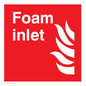 FV369: Foam inlet sign