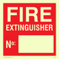 FV370: Fire extinguisher number sign