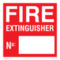 FV370: Fire extinguisher number sign