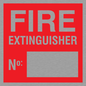 FV370: Fire extinguisher number sign