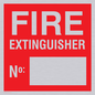 FV370: Fire extinguisher number sign