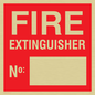 FV370: Fire extinguisher number sign