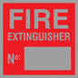 FV370: Fire extinguisher number sign