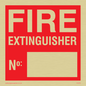 FV370: Fire extinguisher number sign