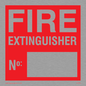 FV370: Fire extinguisher number sign
