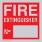 FV370: Fire extinguisher number sign