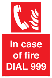 FV7145: In case of fire DIAL 999