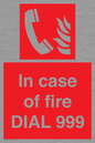 FV7145: In case of fire DIAL 999