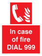 FV7145: In case of fire DIAL 999