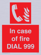 FV7145: In case of fire DIAL 999