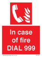 FV7145: In case of fire DIAL 999