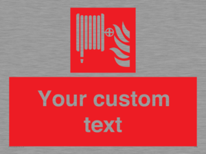 FV7334: Custom Fire hose reel Sign