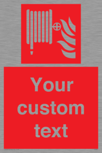 FV7334: Custom Fire hose reel Sign