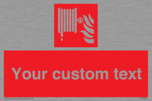 FV7334: Custom Fire hose reel Sign