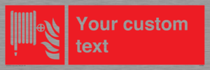 FV7334: Custom Fire hose reel Sign