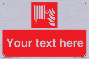 FV7334: Custom Fire hose reel Sign