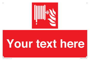 FV7334: Custom Fire hose reel Sign