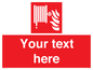 FV7334: Custom Fire hose reel Sign