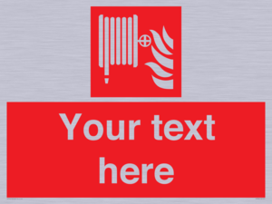 FV7334: Custom Fire hose reel Sign