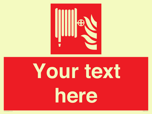 FV7334: Custom Fire hose reel Sign