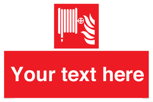 FV7334: Custom Fire hose reel Sign