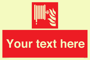 FV7334: Custom Fire hose reel Sign
