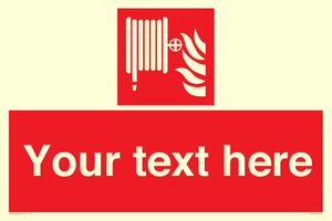 FV7334: Custom Fire hose reel Sign